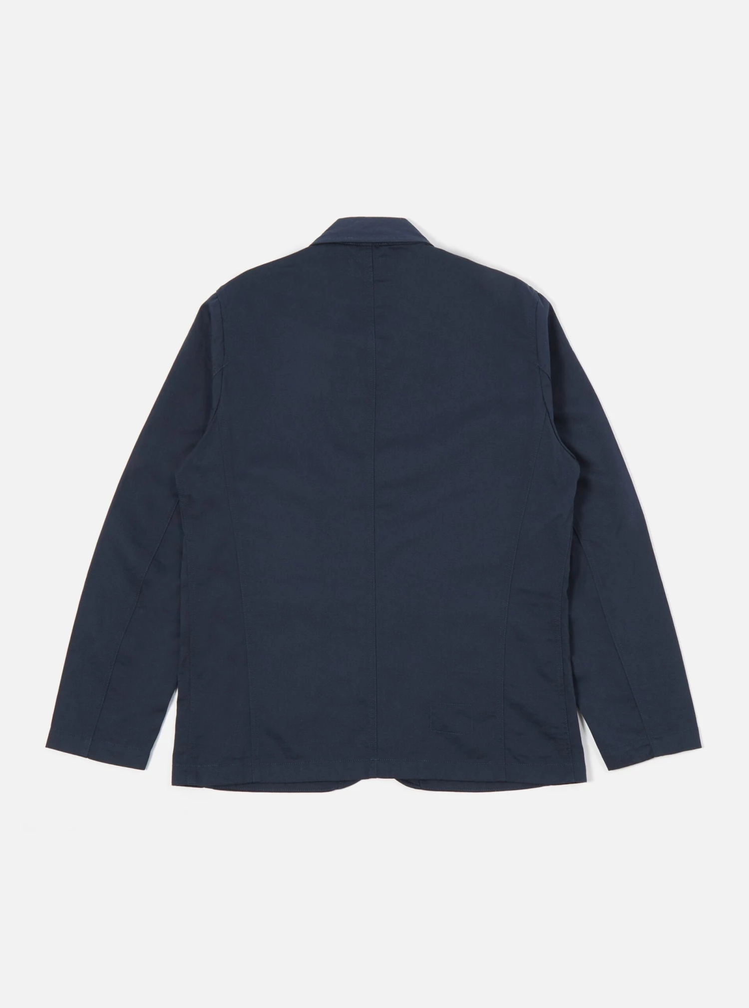 Universal Works Bakers Jacket In Navy Twill - Image 2