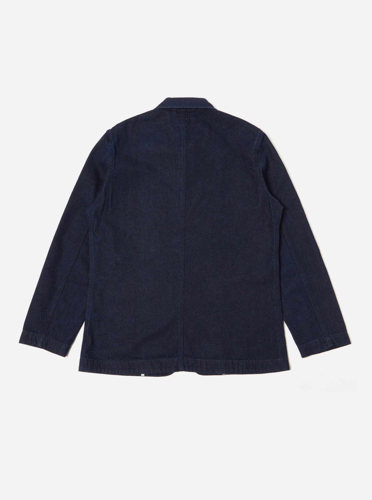 Universal Works Bakers Jacket In 11oz Indigo Denim - Image 2