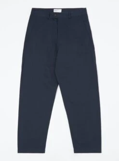 Universal Works Curved Pant In Navy Twill