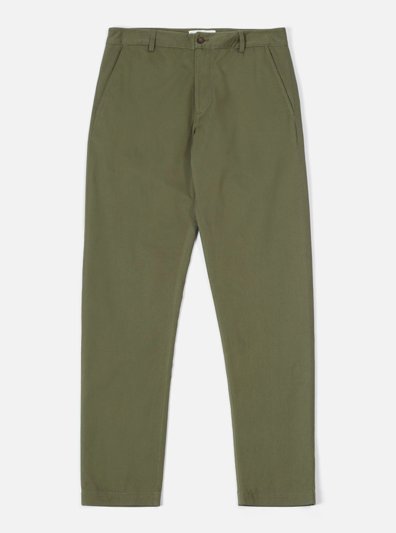 Universal Works Aston Pant In Light Olive Twill