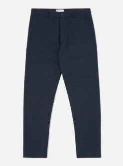 Universal Works Aston Pant In Navy Twill