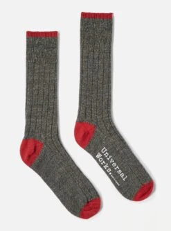 Universal Works Hike Sock In Derby Wool