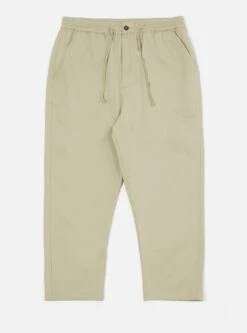 Universal Works Hi Water Trouser In Stone Twill