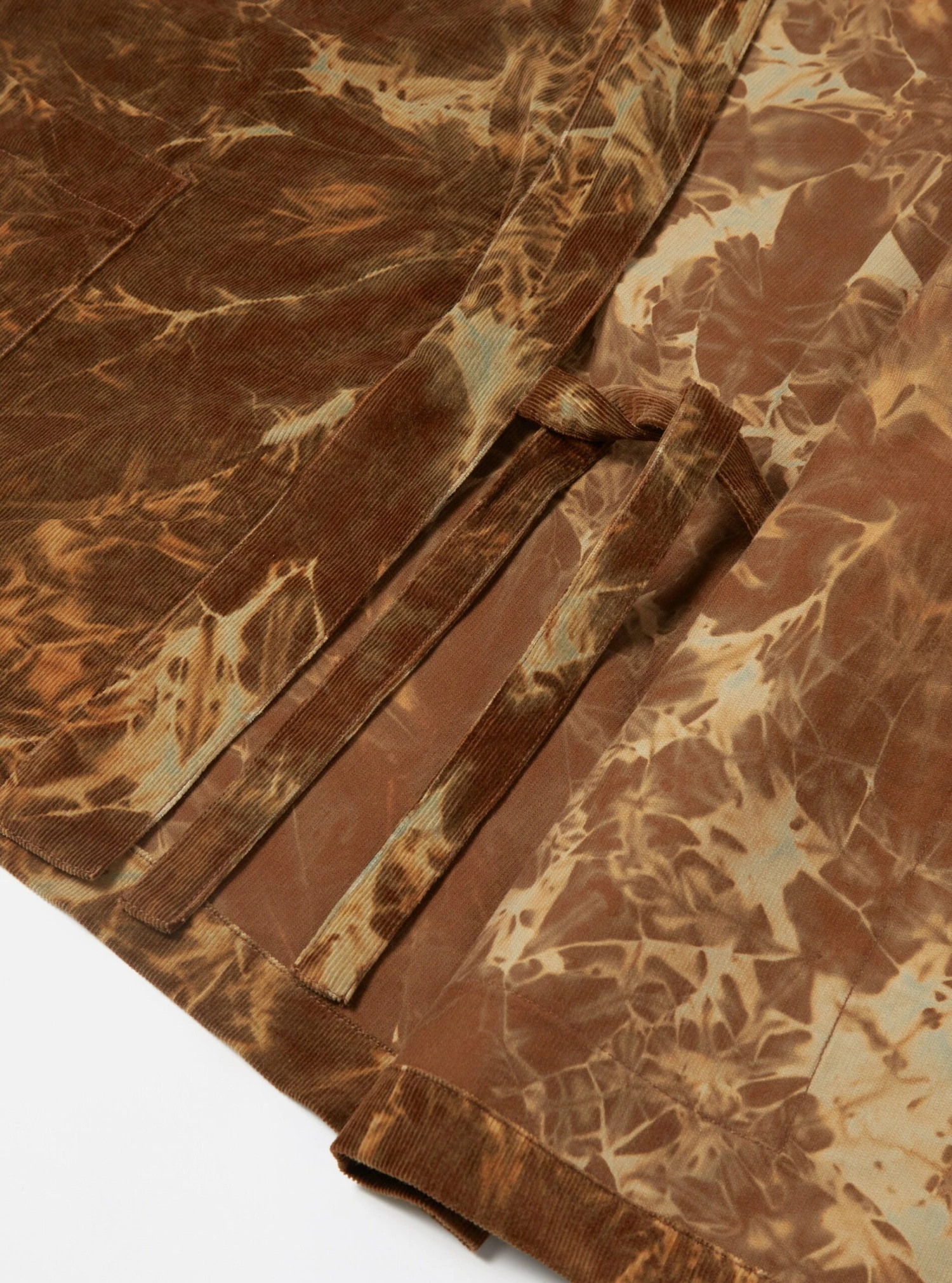 Universal Works Kyoto Work Jacket In Brown Hand-Dyed Japanese Cord - Image 6