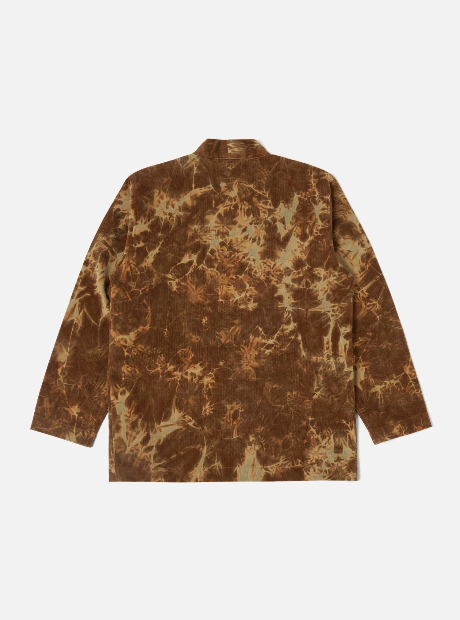 Universal Works Kyoto Work Jacket In Brown Hand-Dyed Japanese Cord - Image 2