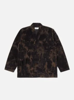Universal Works Kyoto Work Jacket In Navy Hand-Dyed Japanese Cord