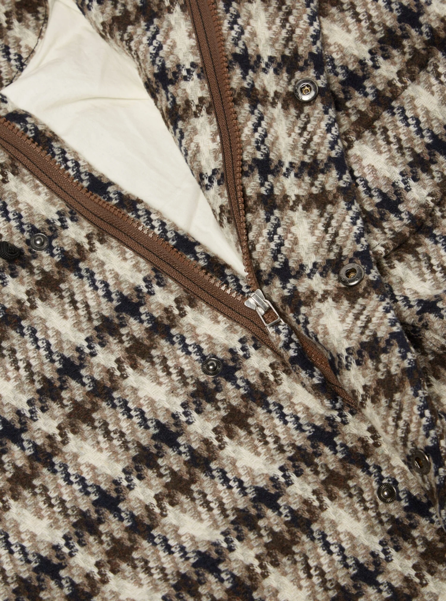 Universal Works Stayout Jacket In Grey Cortina Tweed - Image 5