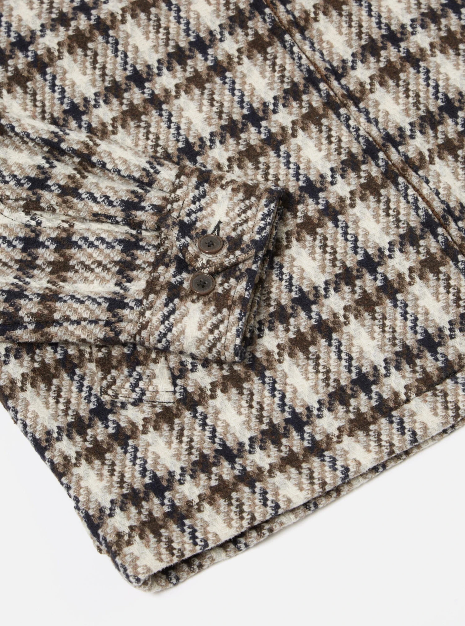 Universal Works Windcheater II In Grey Cortina Tweed - Image 7