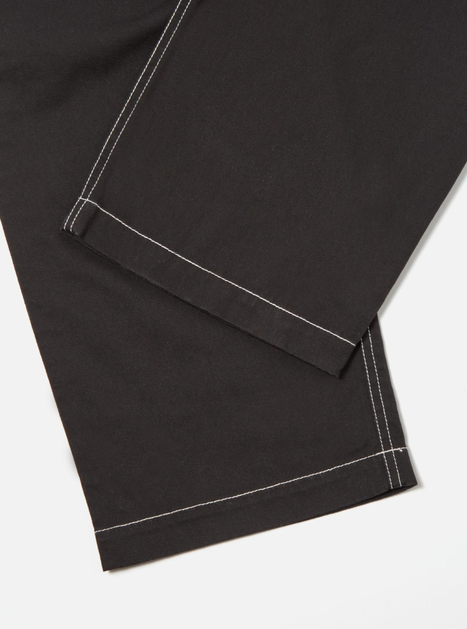 Universal Works Coverall Pant In Black Twill - Image 8