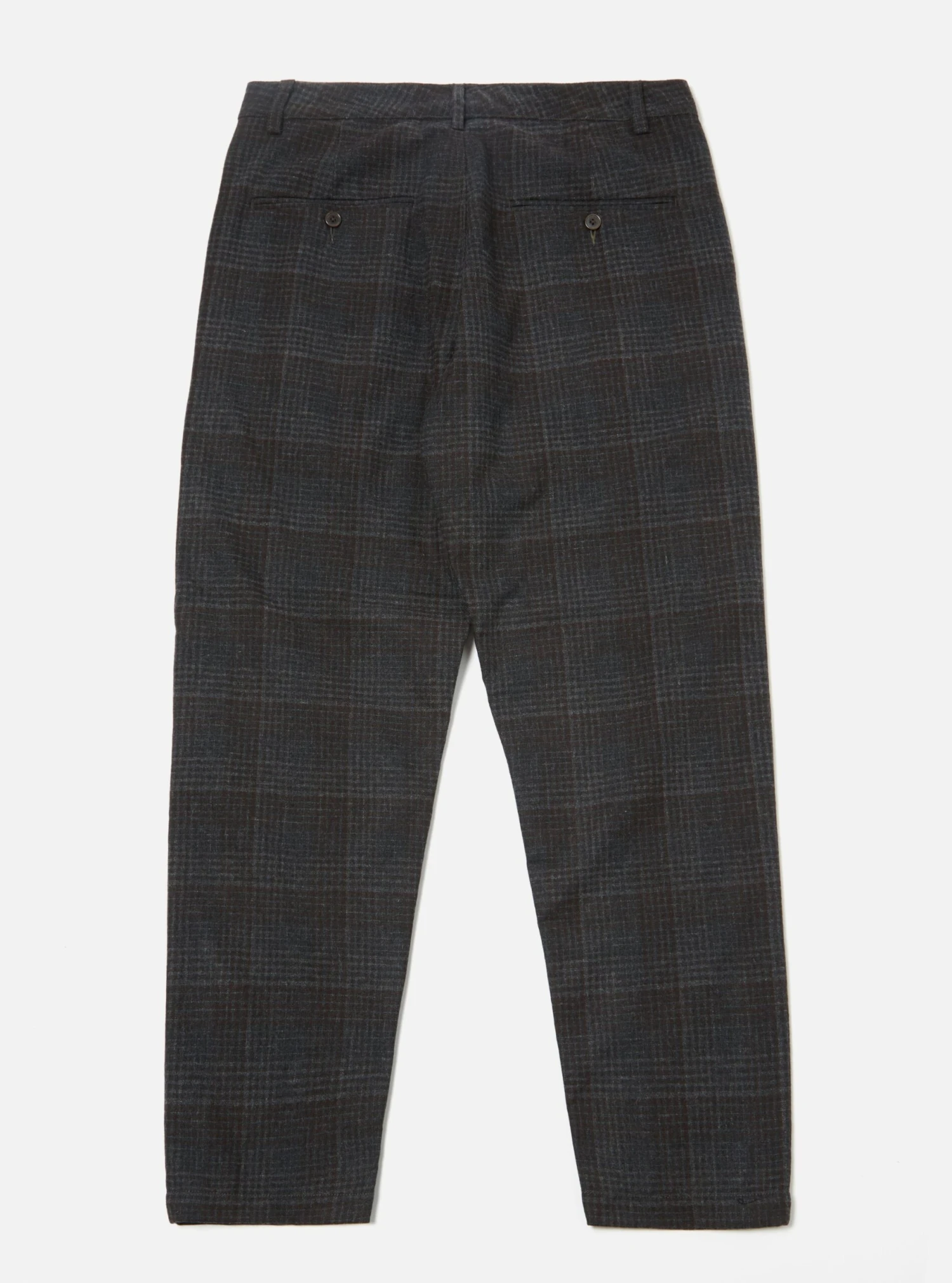 Universal Works Military Chino In Charcoal Reuse Wool Mix - Image 2