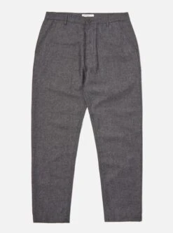 Universal Works Military Chino In Grey Upcycled Italian Tweed