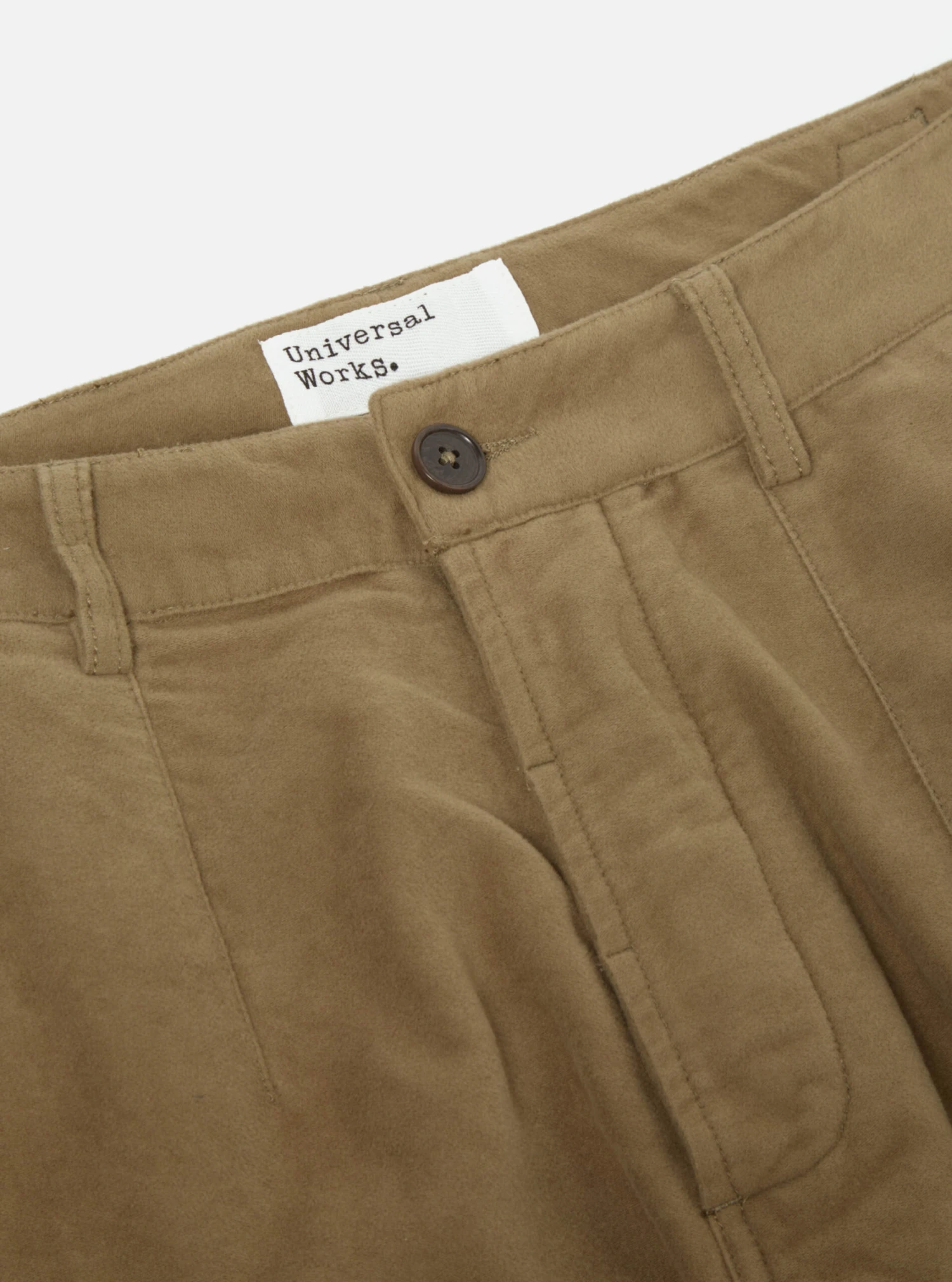 Universal Works Loose Cargo Pant In Lovat Lightweight Moleskin - Image 5