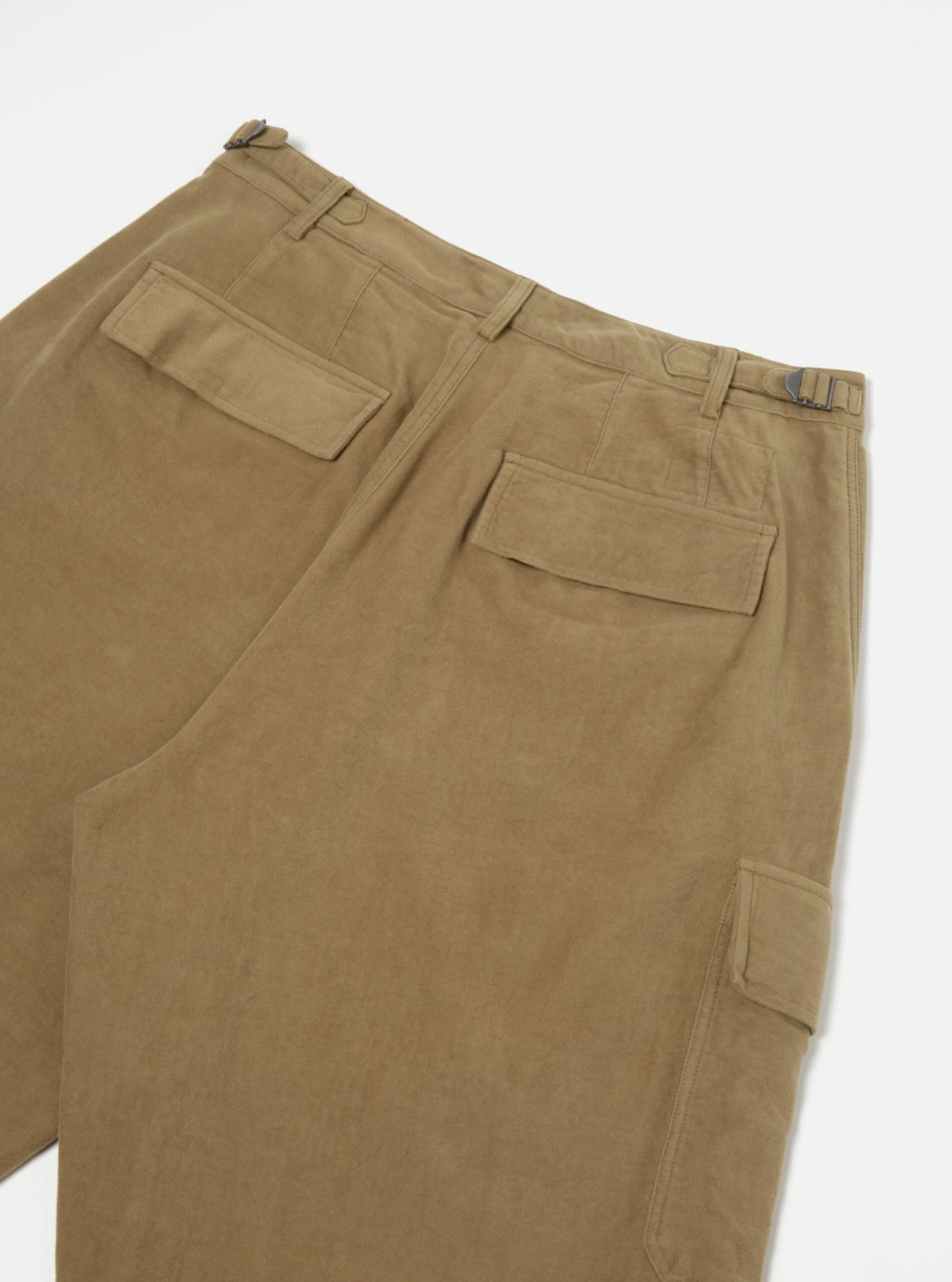 Universal Works Loose Cargo Pant In Lovat Lightweight Moleskin - Image 6