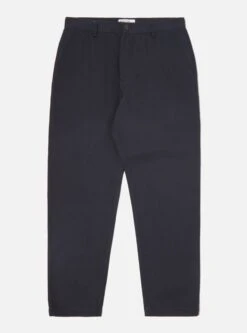 Universal Works Military Chino In Navy Winter Twill