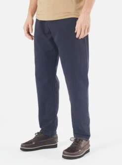 Universal Works Military Chino In Navy Canvas