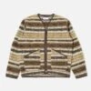 Universal Works Zip Liner Jacket In Fairisle Wool Mix