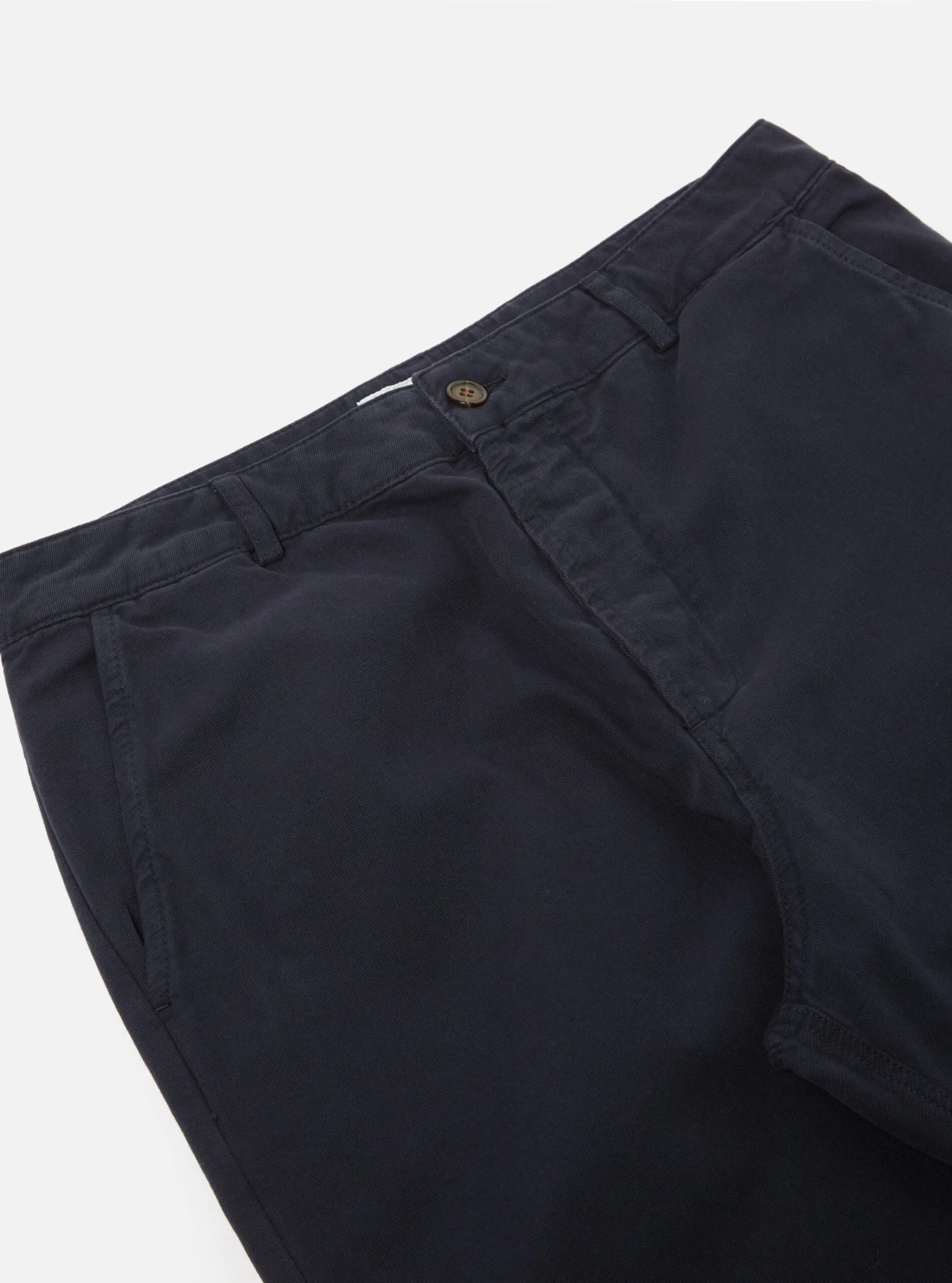 Universal Works Military Chino In Navy Canvas - Image 5