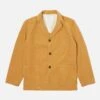 Universal Works Three Button Jacket In Corn Cord