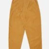 Universal Works Pleated Track Pant In Corn Cord