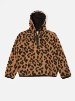 Universal Works Beach Hoodie In Cumin Montenero Fleece