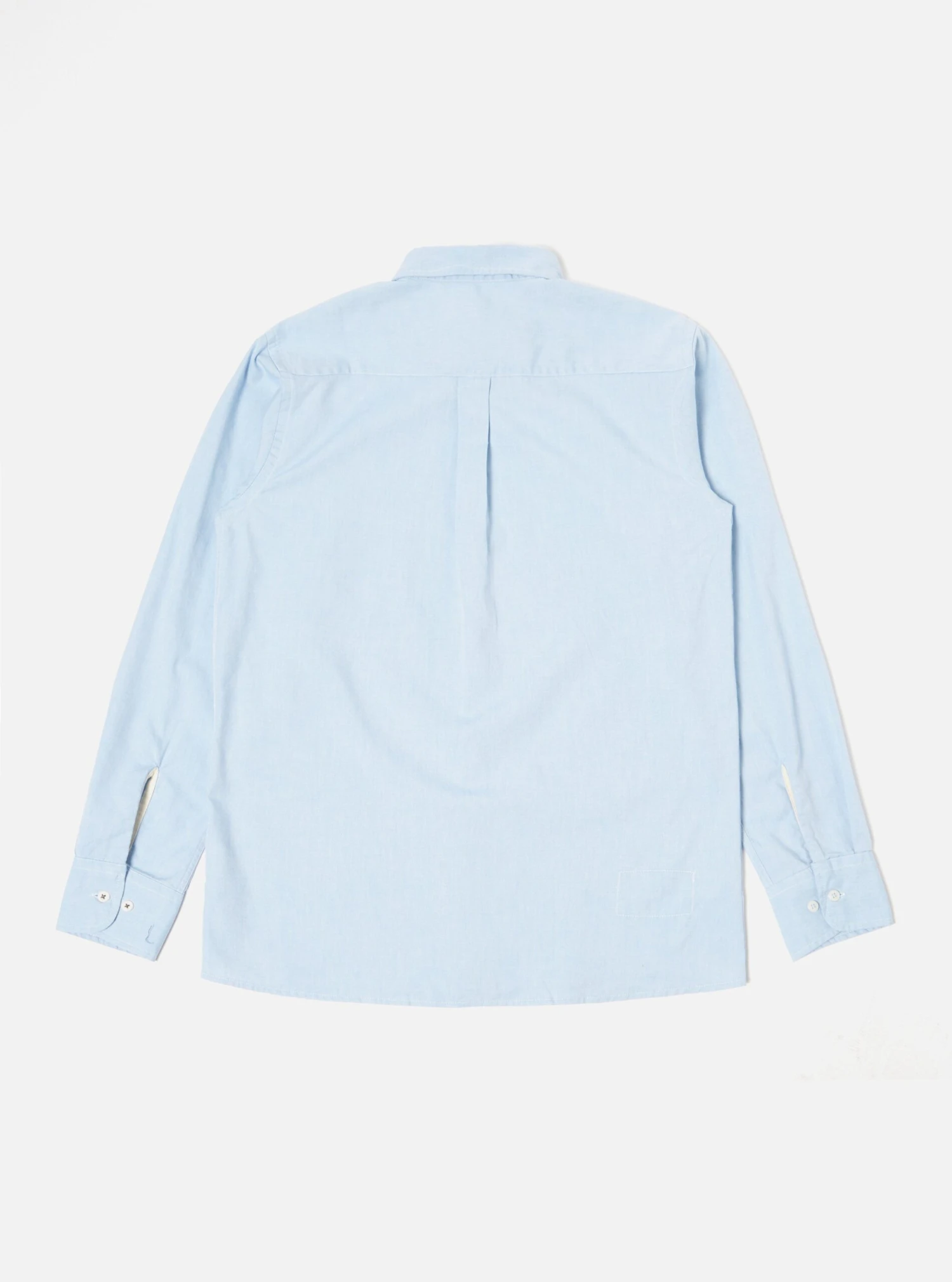 Universal Works Daybrook Shirt In Sky Organic Oxford - Image 2