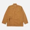 Universal Works Quilted Kyoto Work Jacket In Cumin Cotton