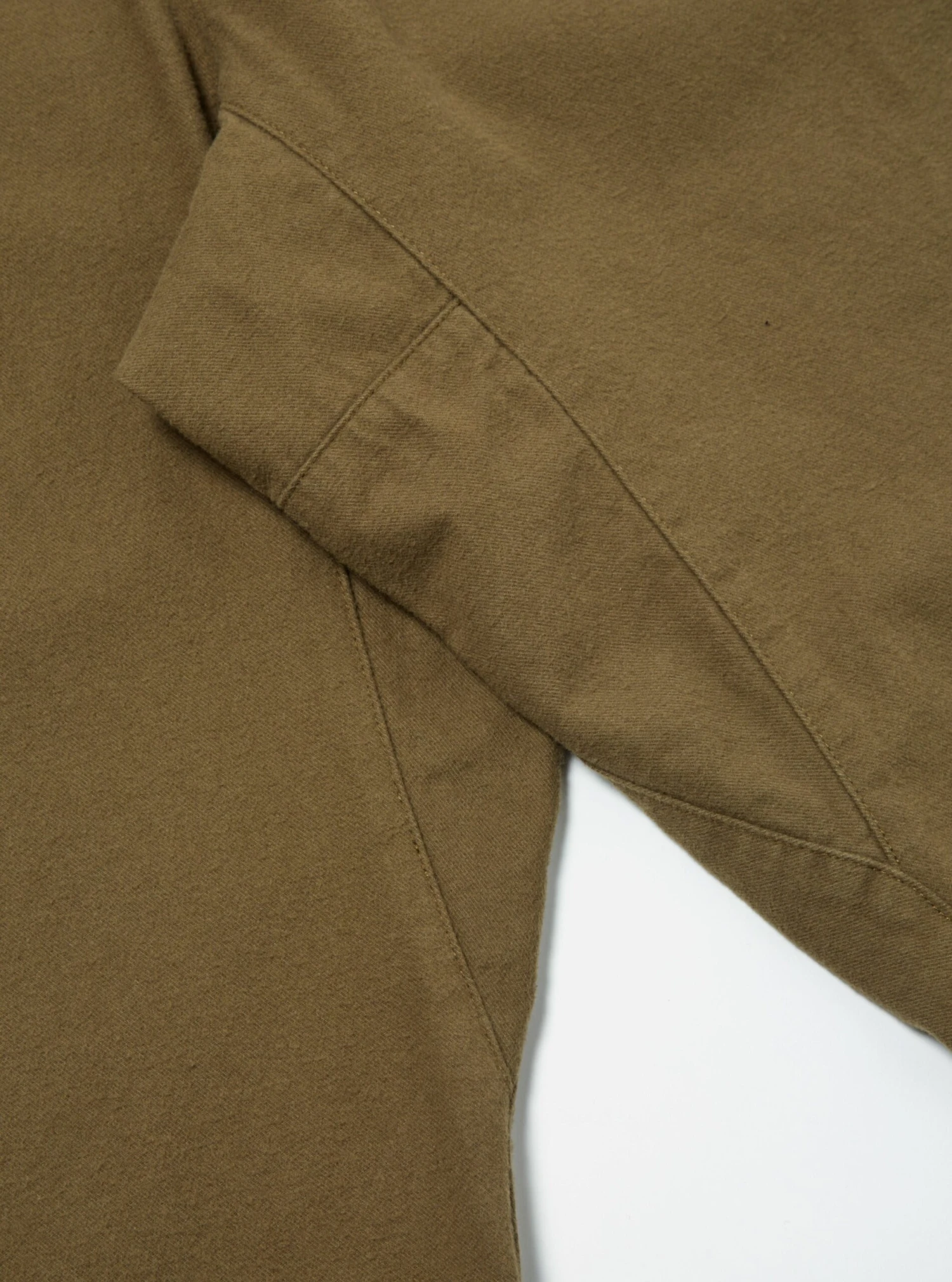 Universal Works Braga Pant In Olive Nebraska Cotton - Image 6