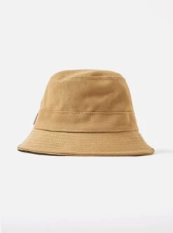 Universal Works Bucket Hat In Khaki Canvas