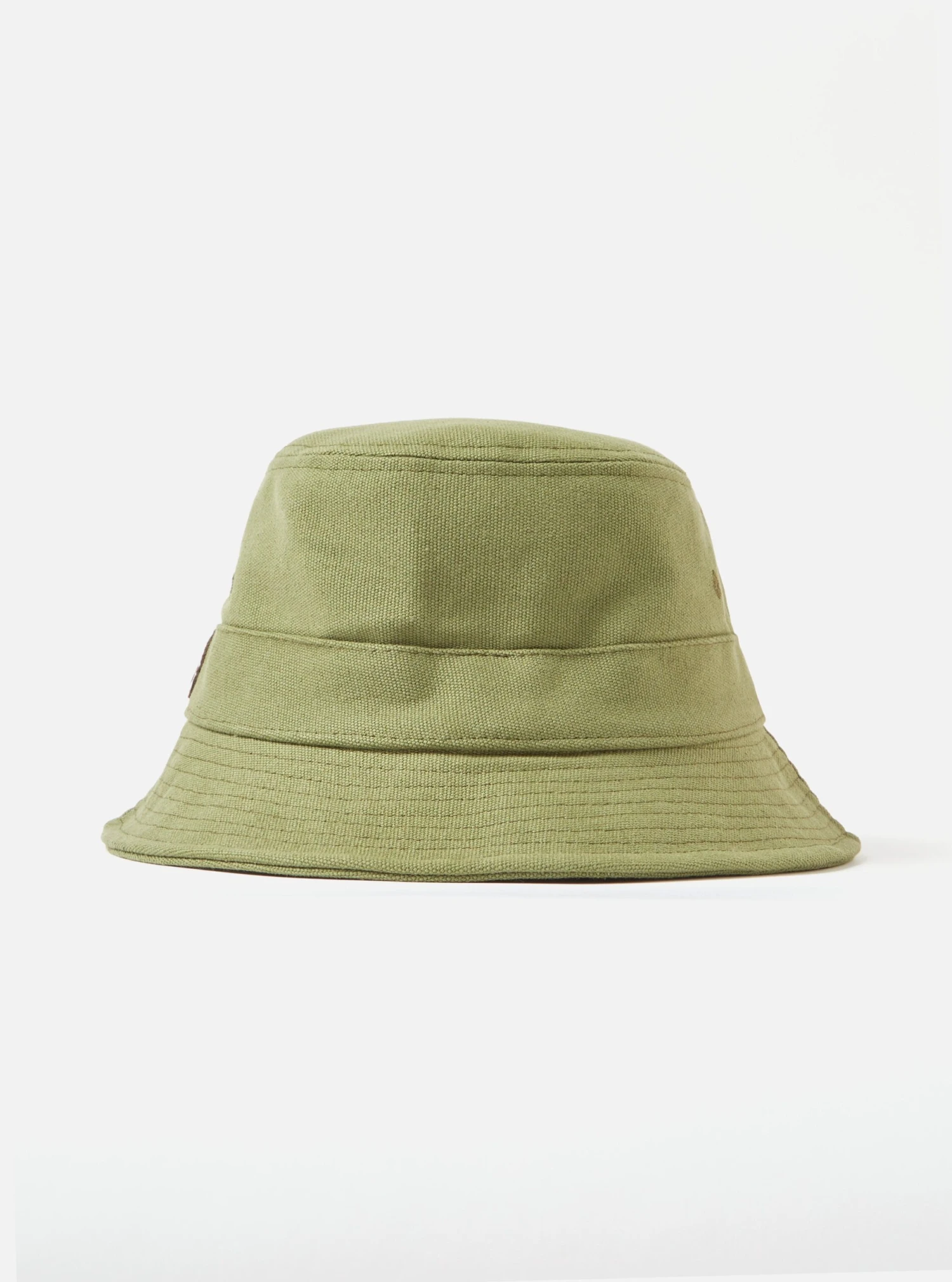 Universal Works Bucket Hat In Green Canvas
