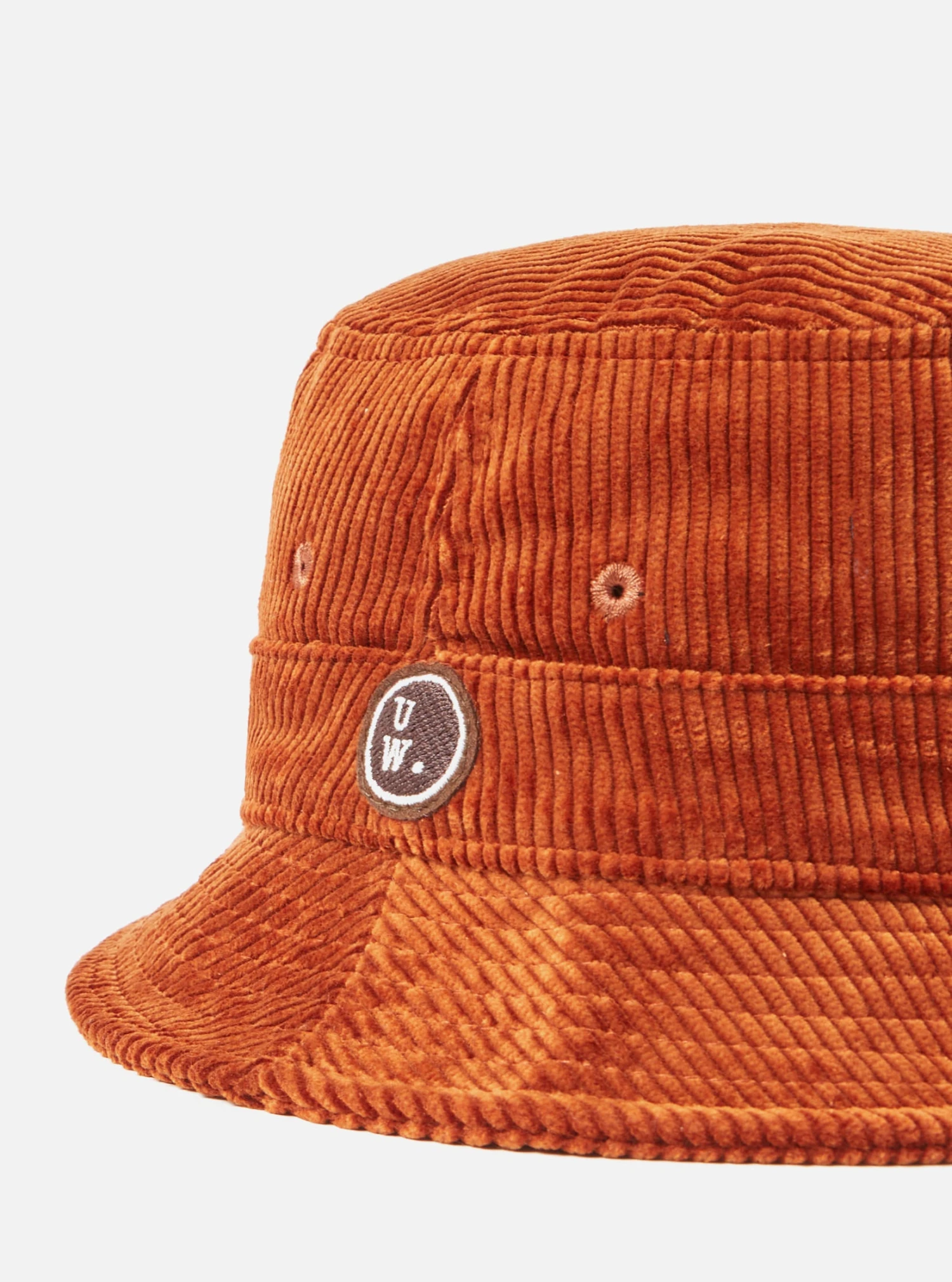Universal Works Bucket Hat In Rust Brisbane Cord - Image 2