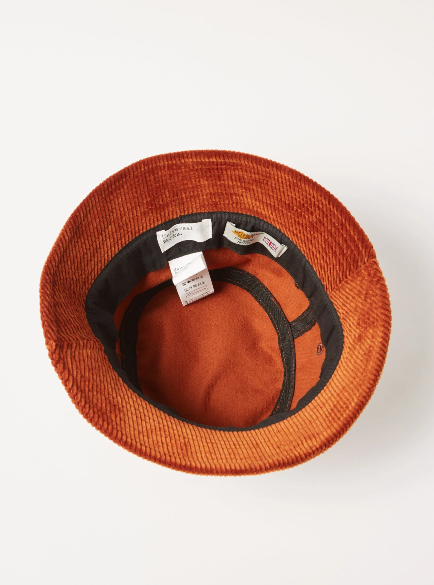 Universal Works Bucket Hat In Rust Brisbane Cord - Image 4