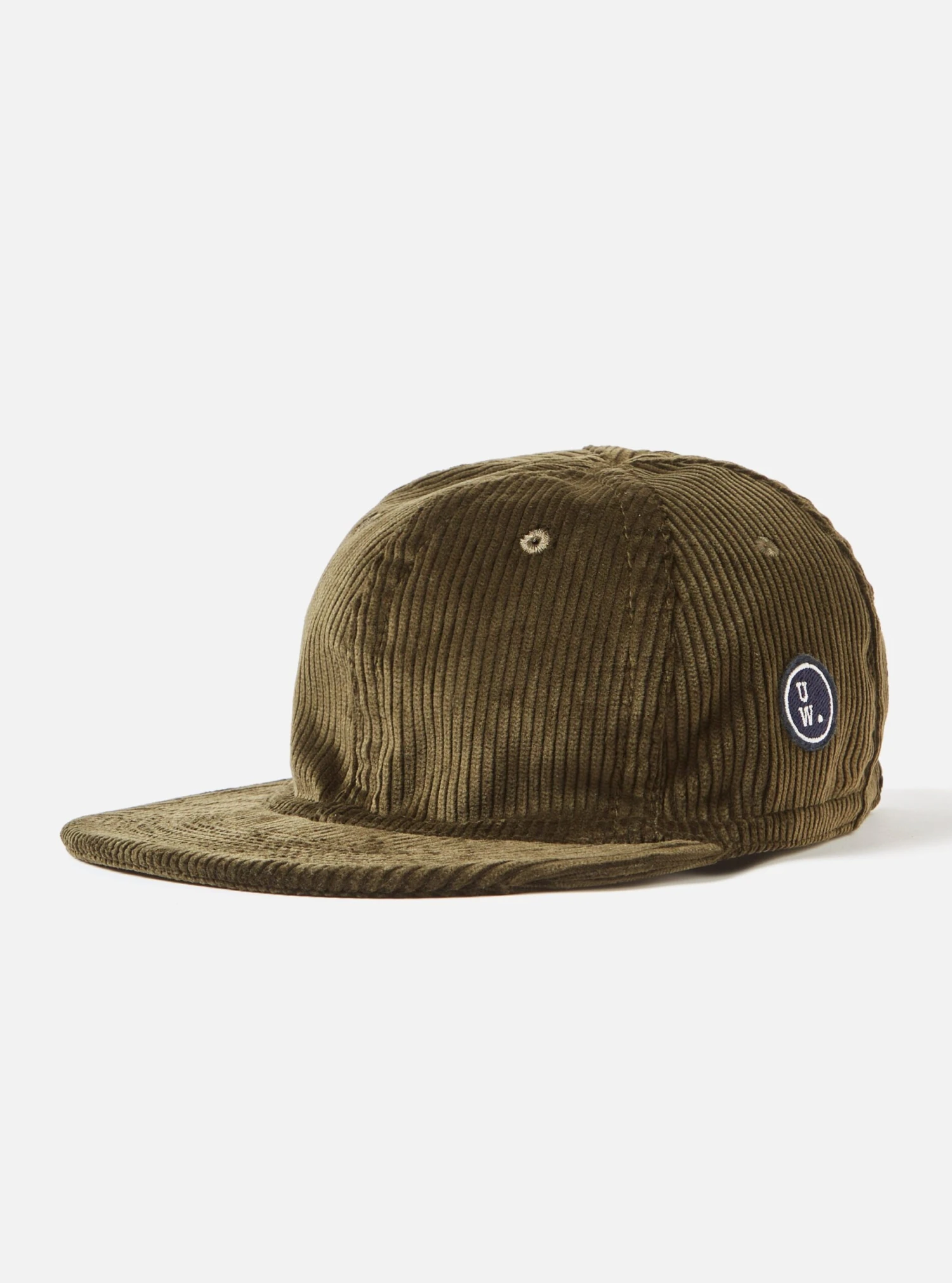 Universal Works Mechanics Hat In Olive Brisbane Cord
