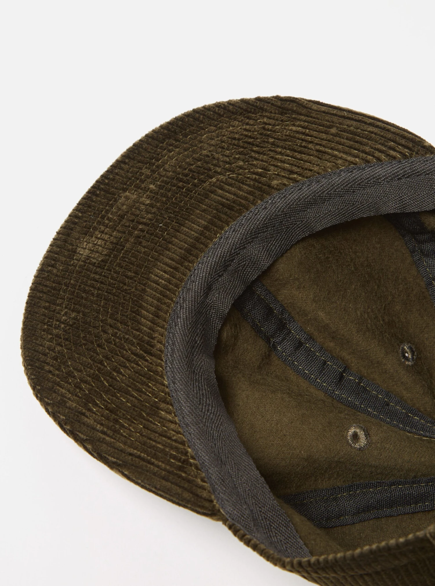 Universal Works Mechanics Hat In Olive Brisbane Cord - Image 3