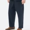 Universal Works Braga Pant In Navy Nebraska Cotton