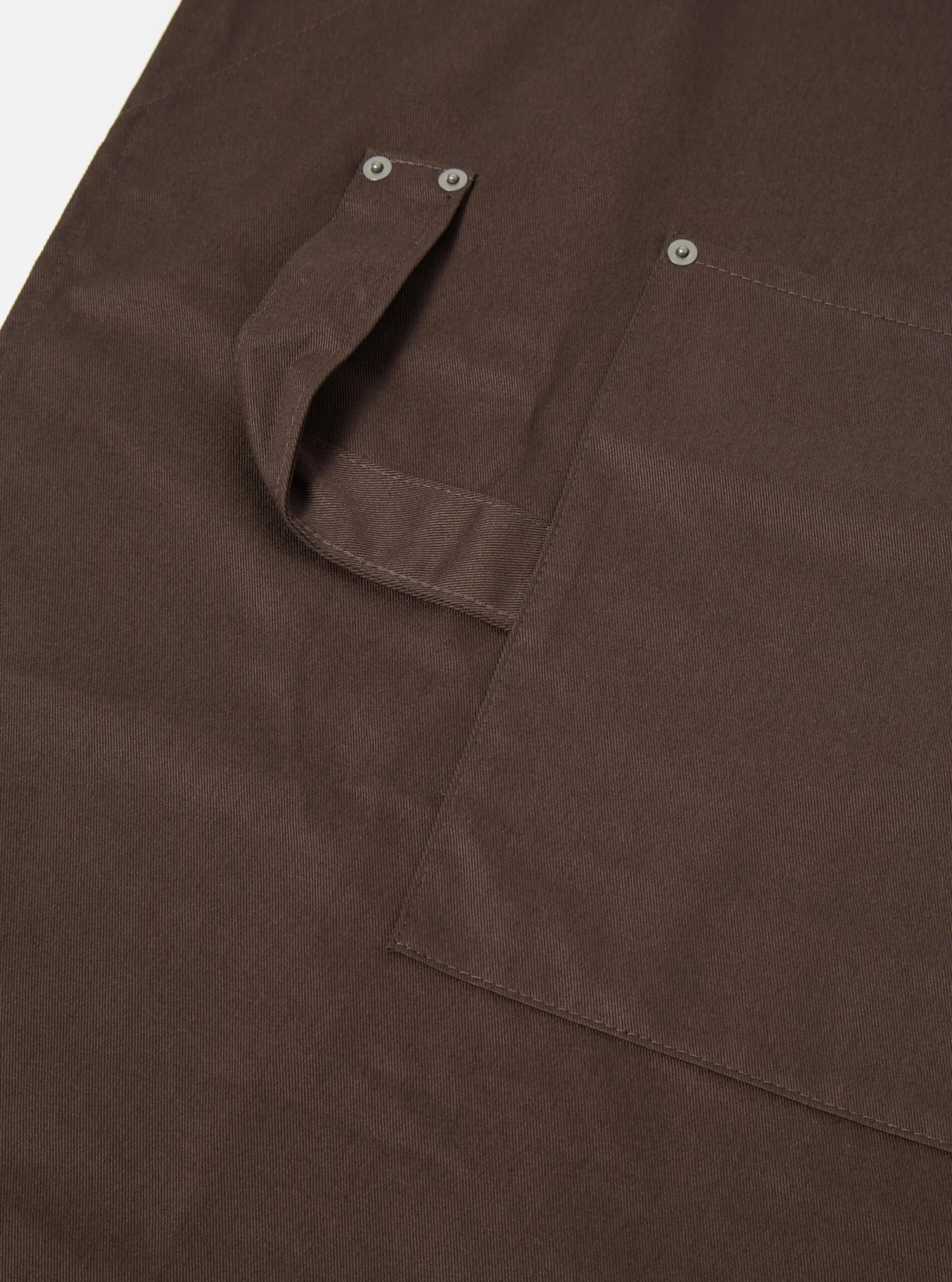 Universal Works Apron In Brown Byron Twill - Image 5