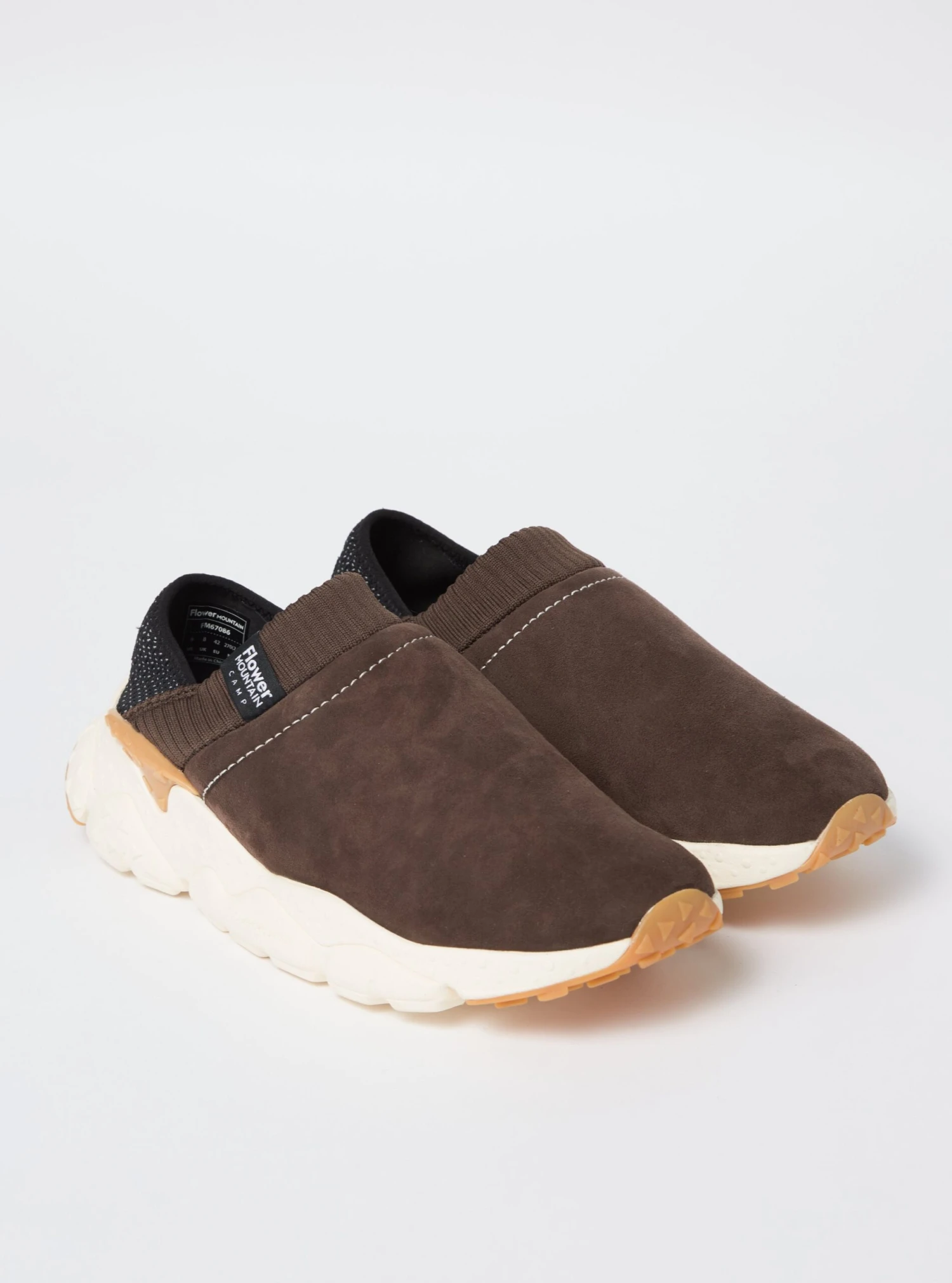 Flower Mountain Camp Uni In Brown Eco Moulton Leather/Shearling - Image 4