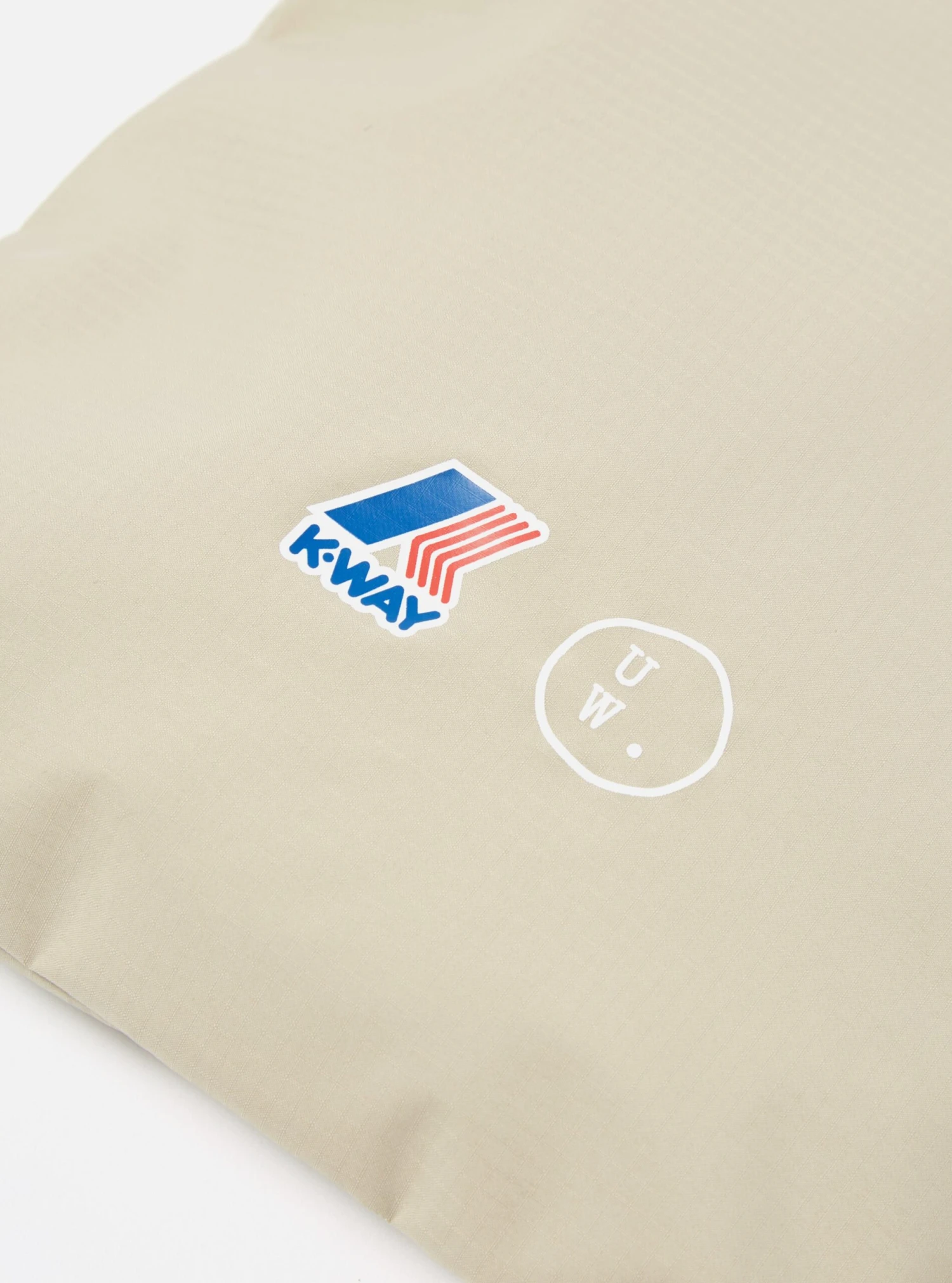 K-Way® X Universal Works Festival Bag In Sand WR Ripstop - Image 5
