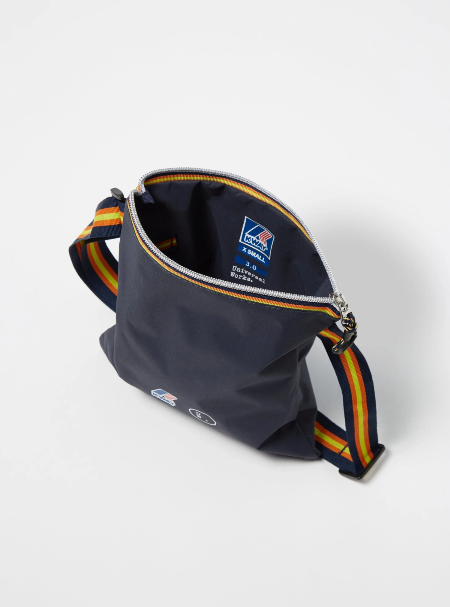 K-Way® X Universal Works Festival Bag In Navy WR Ripstop - Image 3