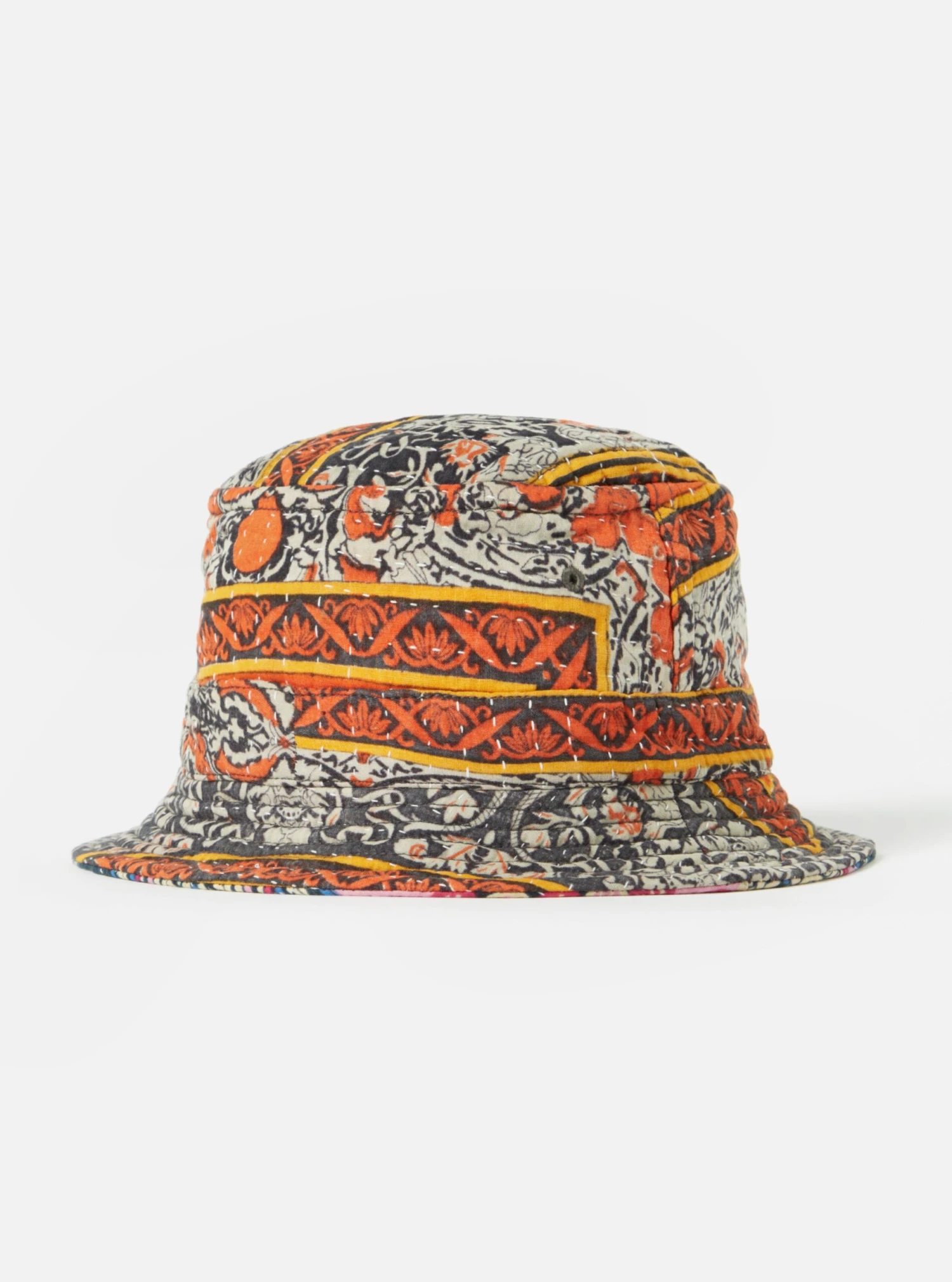 Universal Works Kantha Patchwork Bucket Hat #20 - Small.