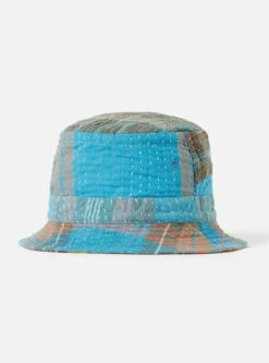 Universal Works Kantha Patchwork Bucket Hat #32 - Medium.
