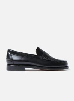 Sebago 'Dan' Penny Loafer In Black Leather