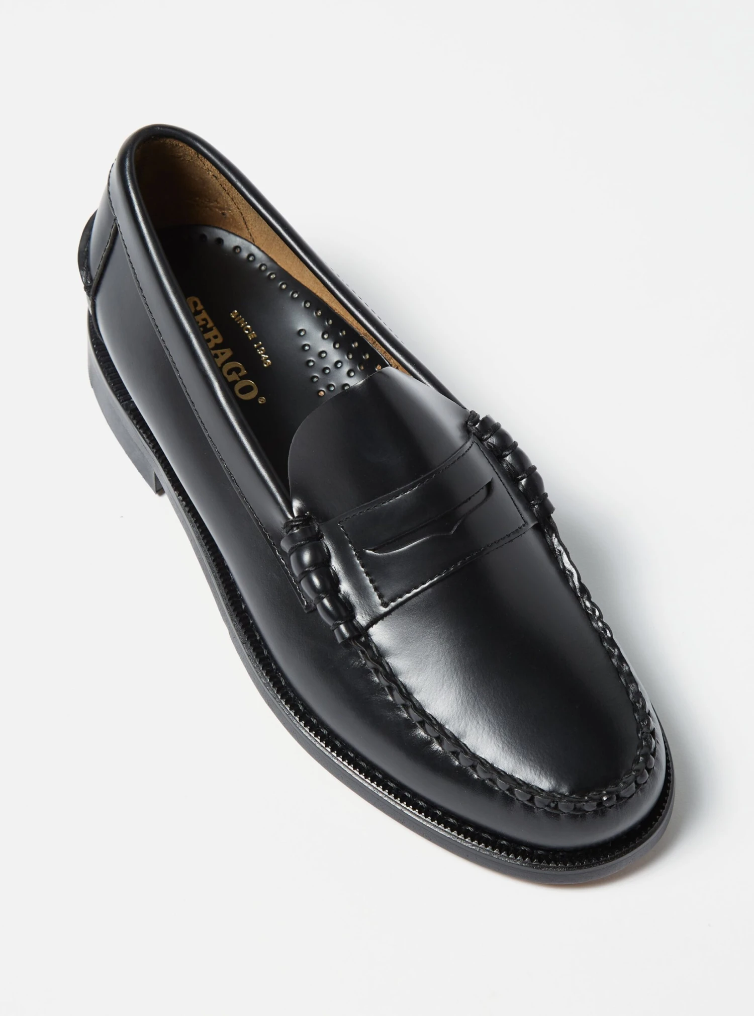 Sebago 'Dan' Penny Loafer In Black Leather - Image 2