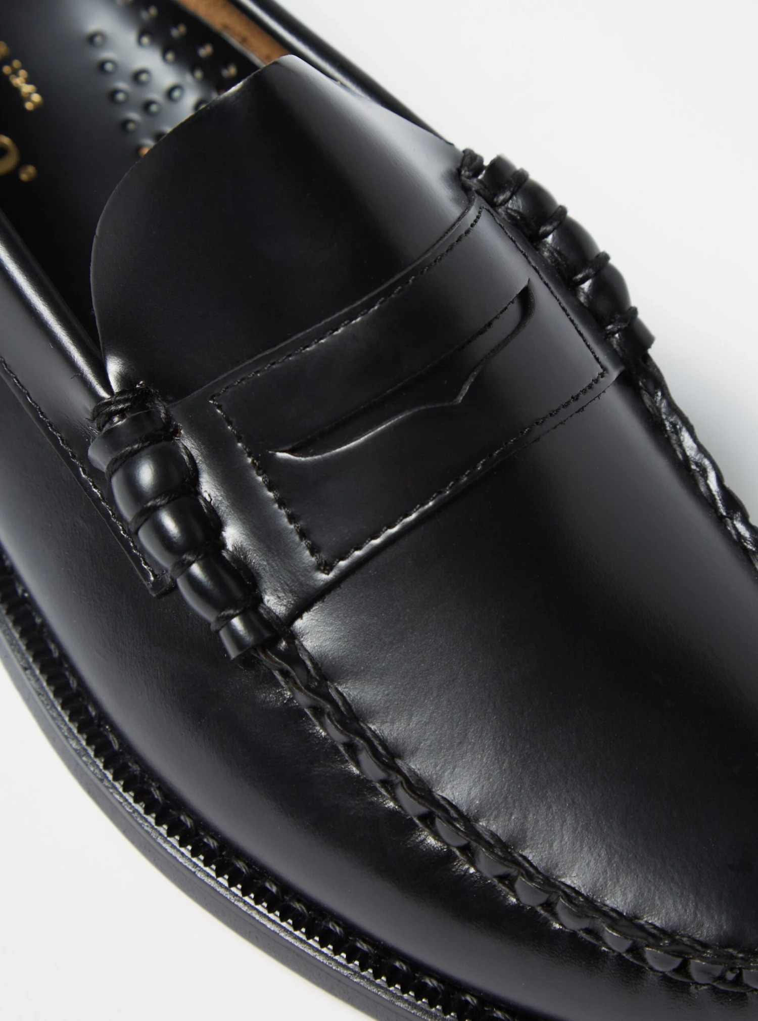 Sebago 'Dan' Penny Loafer In Black Leather - Image 3