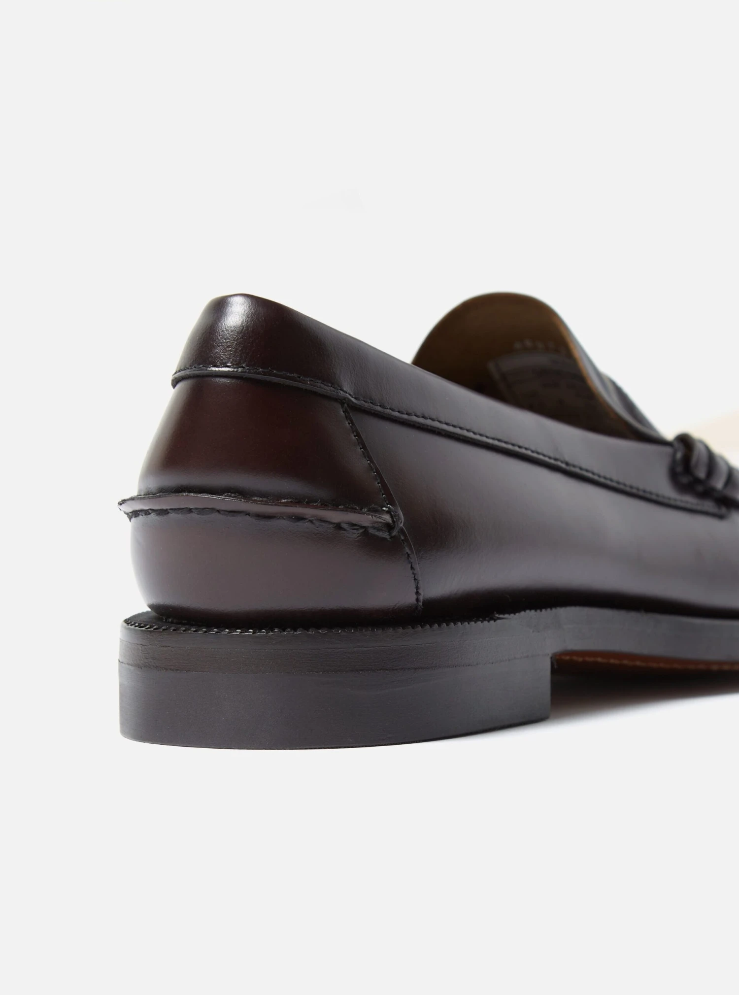 Sebago 'Dan' Penny Loafer In Burgundy Leather - Image 4