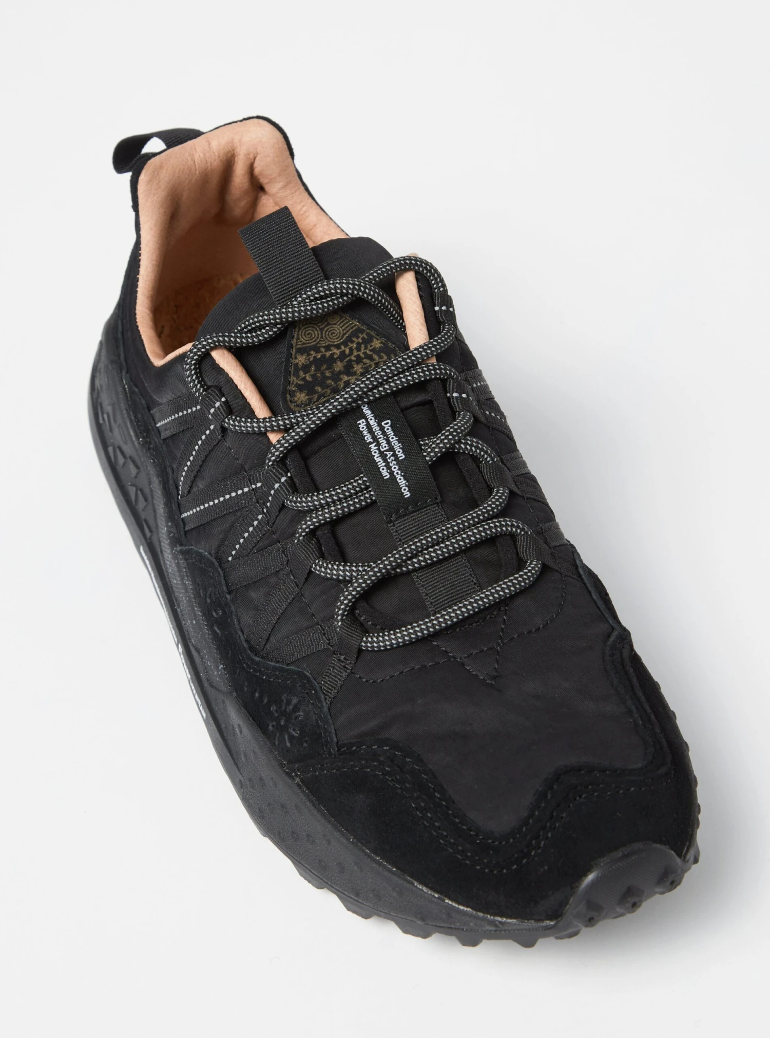 Flower Mountain Washi Uni In Black Suede/Nylon - Image 2