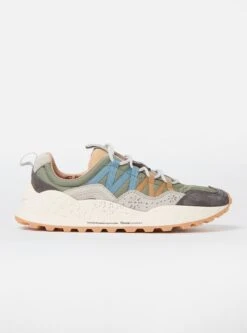 Flower Mountain Washi Uni In Military Beige Suede/Nylon