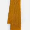 Universal Works Short Scarf In Gold/Black Dot Print