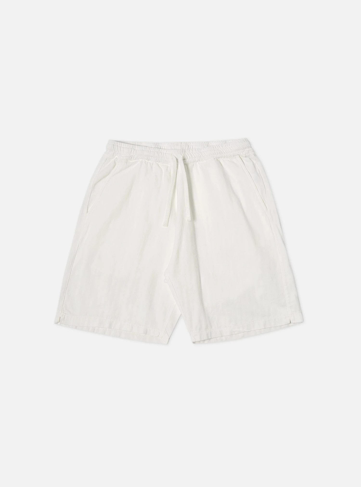 Universal Works Lumber Short In Ecru Italian Herringbone Cotton