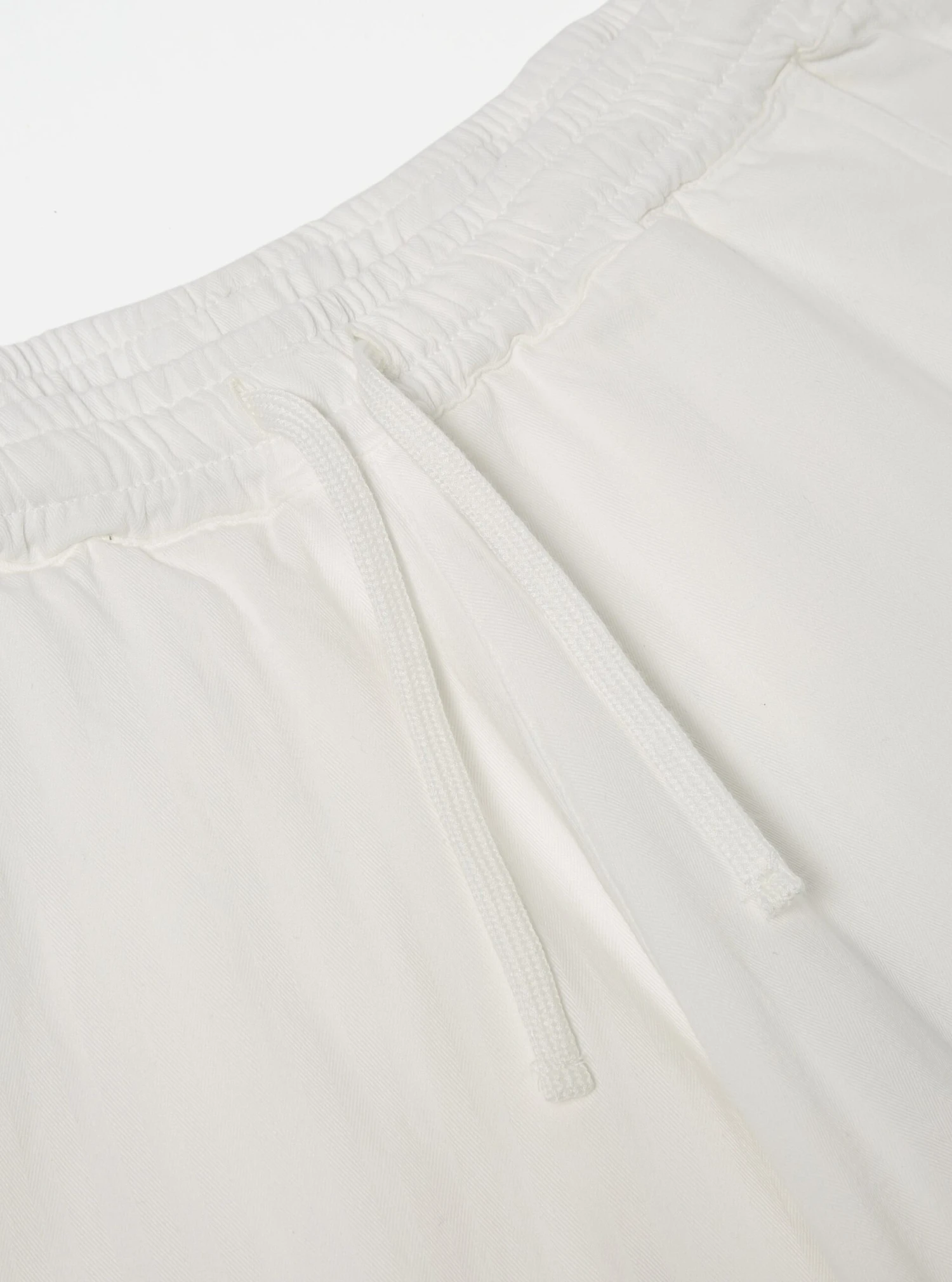 Universal Works Lumber Short In Ecru Italian Herringbone Cotton - Image 3