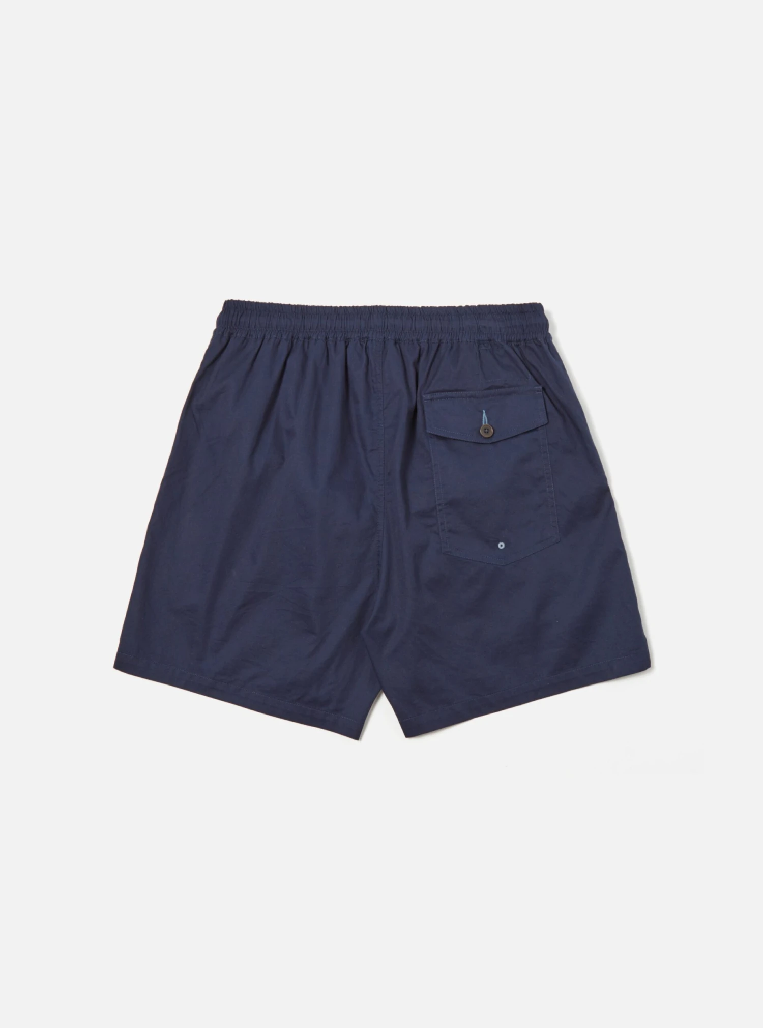Universal Works Action Short In Navy Fine Twill - Image 2